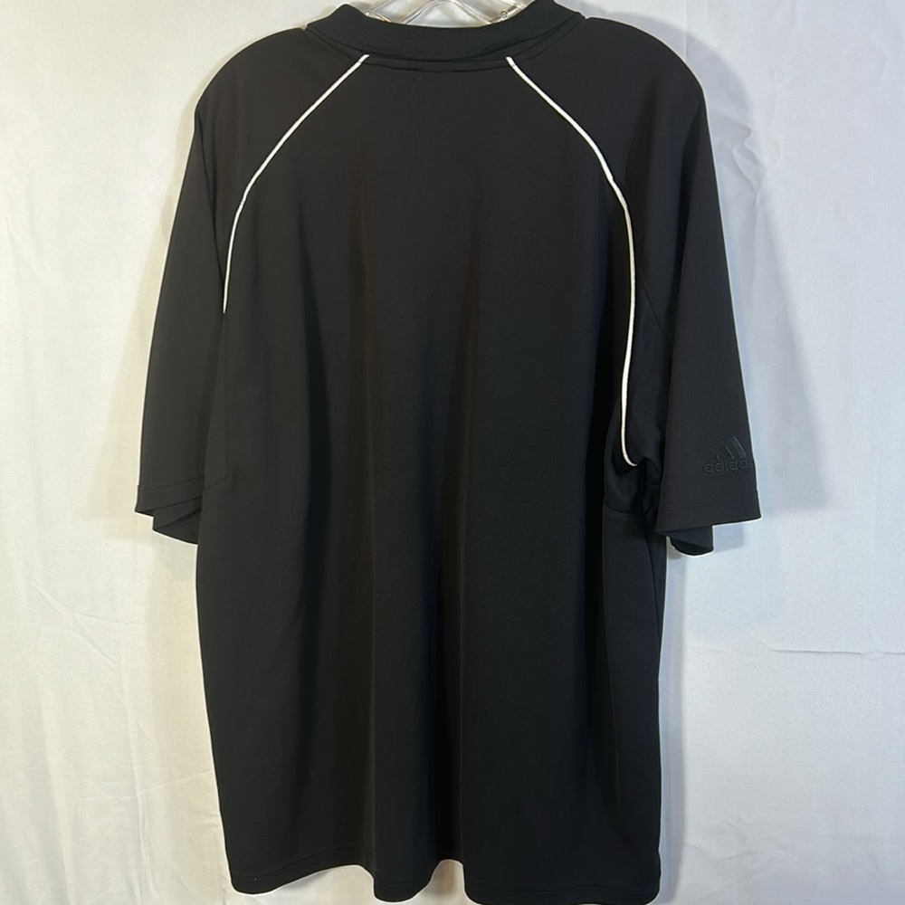 Adidas Black Climate Control Polo Size XL New York Excellent Like New - Picture 4 of 8
